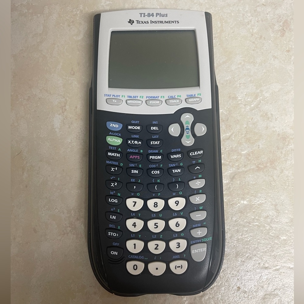 TI 84 Plus graphing calculator